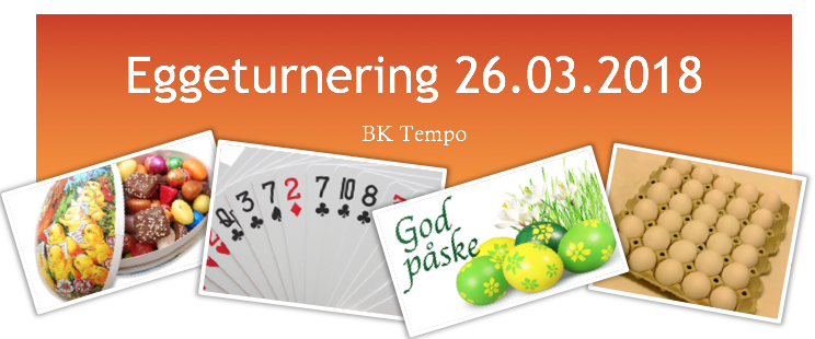 Eggeturnering 26 mars - velkommen!