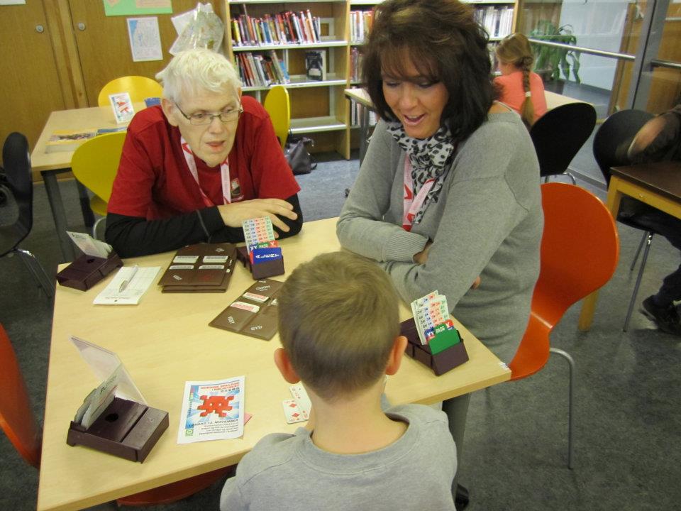 Tankesport på Oppgård Bibliotek