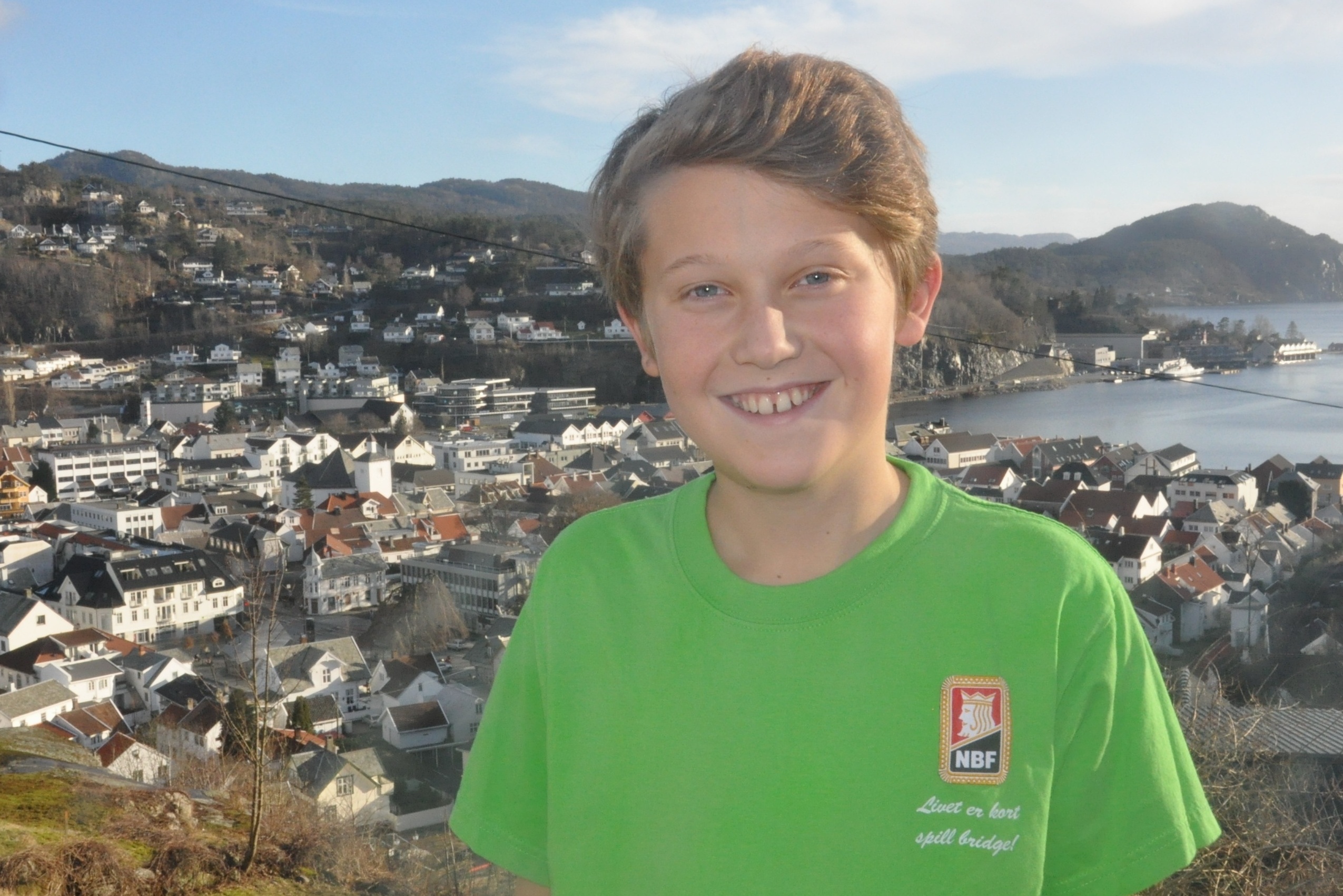 Marius på landslaget !