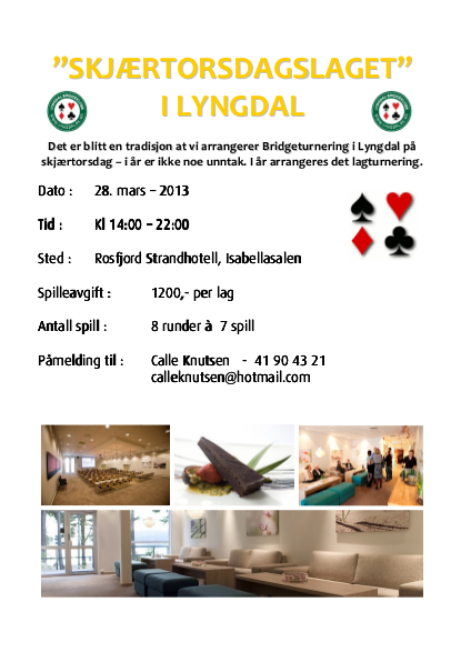 Påskebridge i Lyngdal